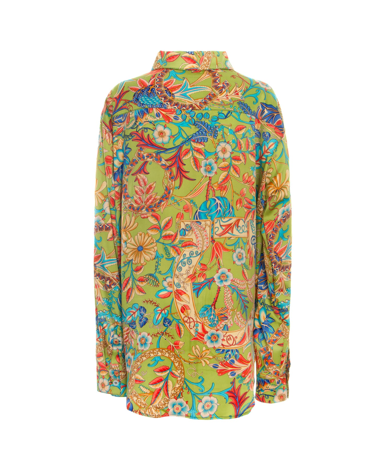 Festival Green Long Sleeve Shirt