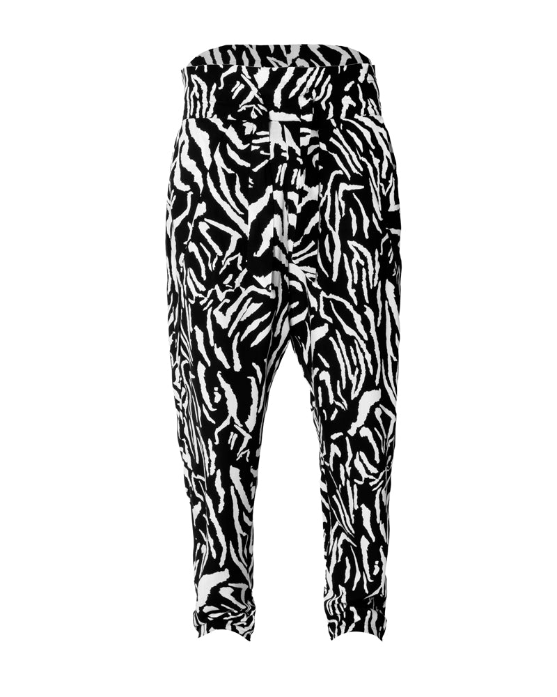 Zebra Samurai Pants – ACE OF HEARTS