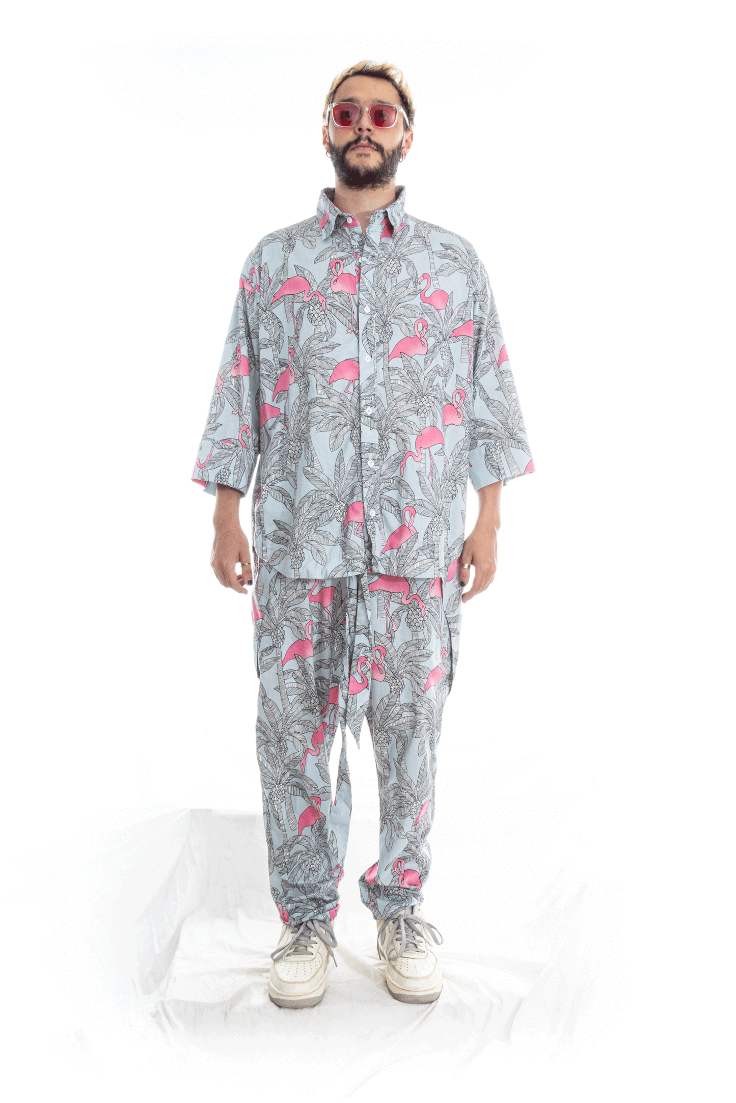 Flamingo Samurai Pants