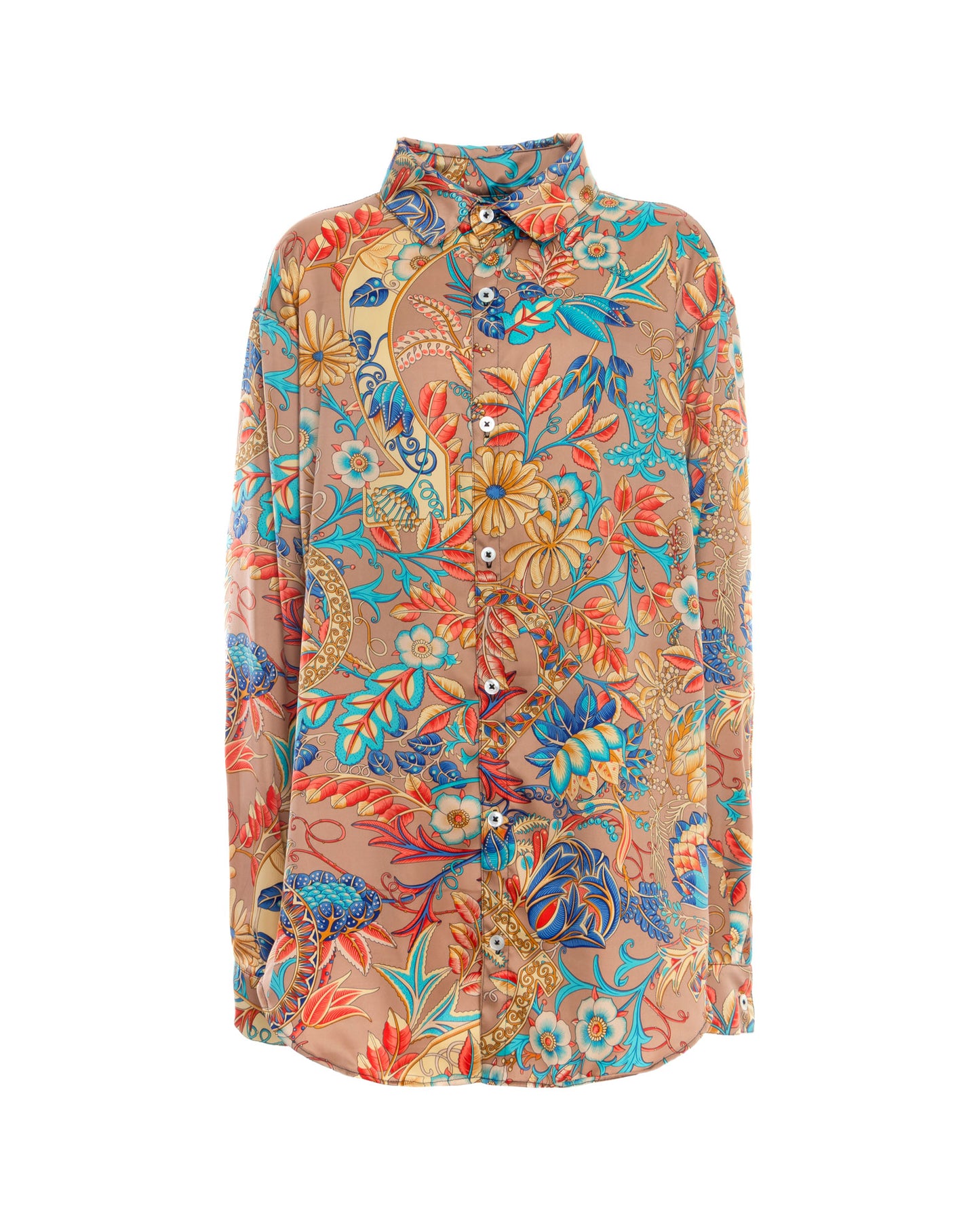 Festival Brown Long Sleeve Shirt