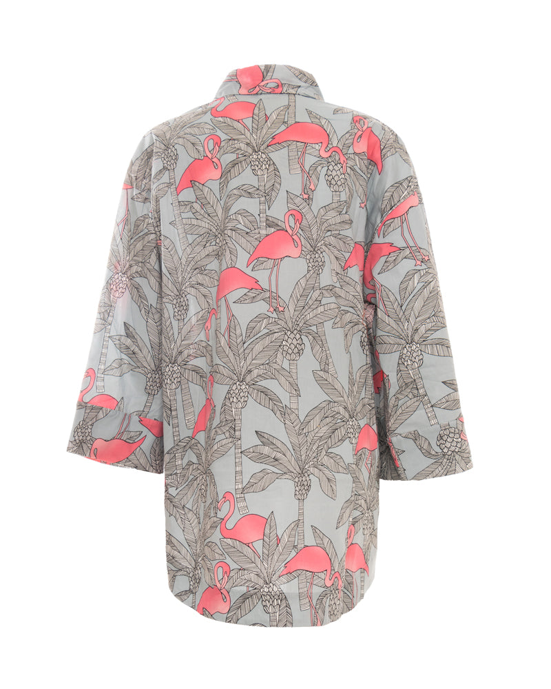 Flamingo 3/4 Sleeve Shirt