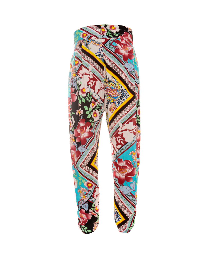 Floral Samurai Pants