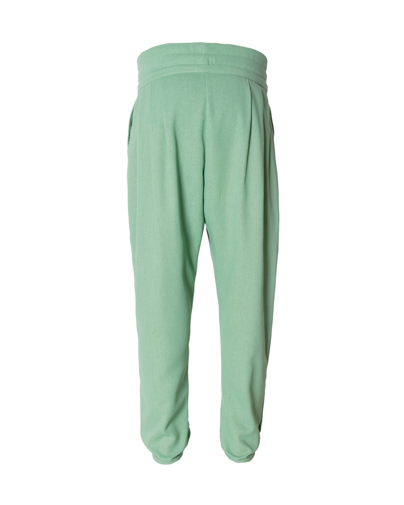 Green Samurai Linen-Cotton Pant