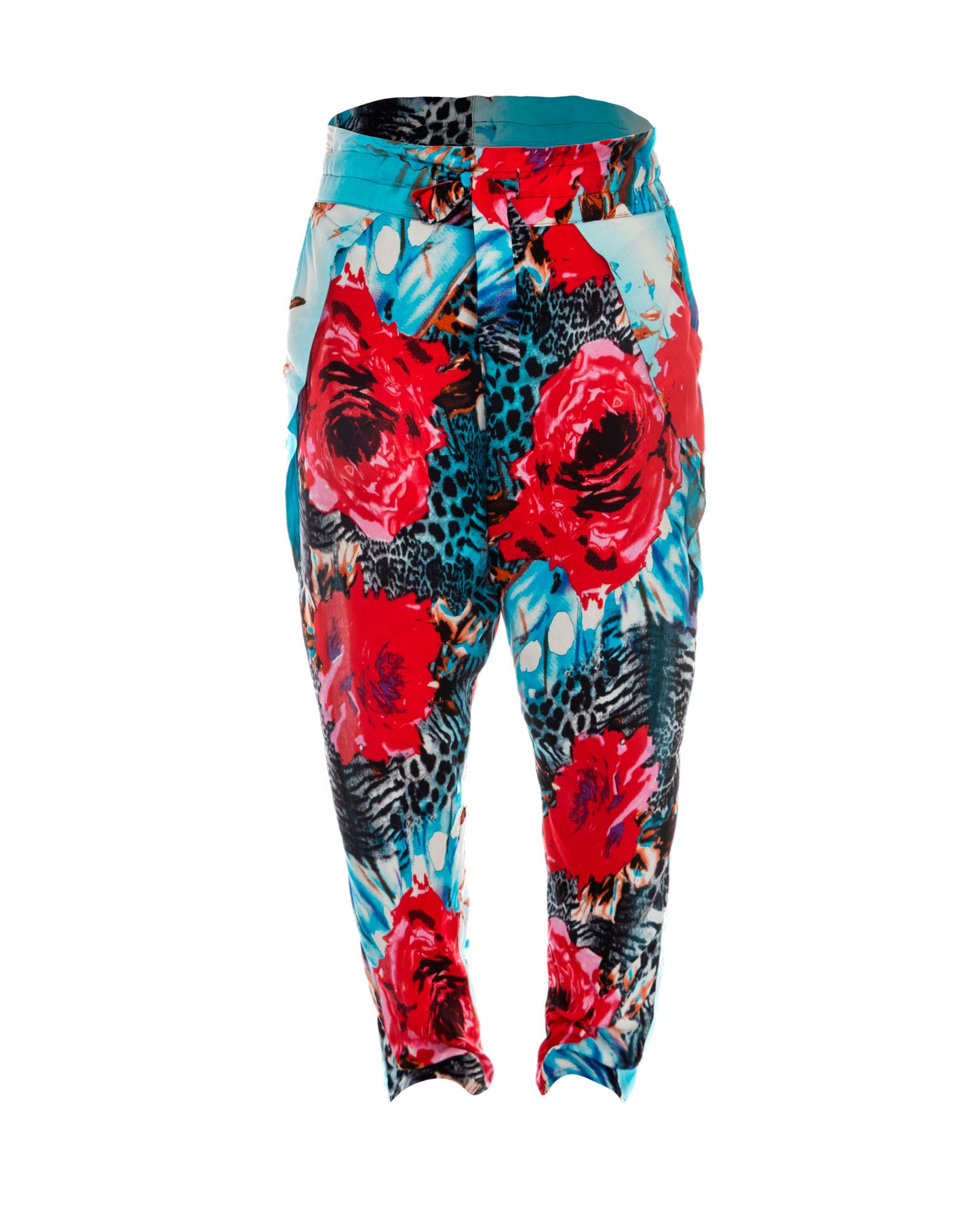 Red Roses Samurai Pants