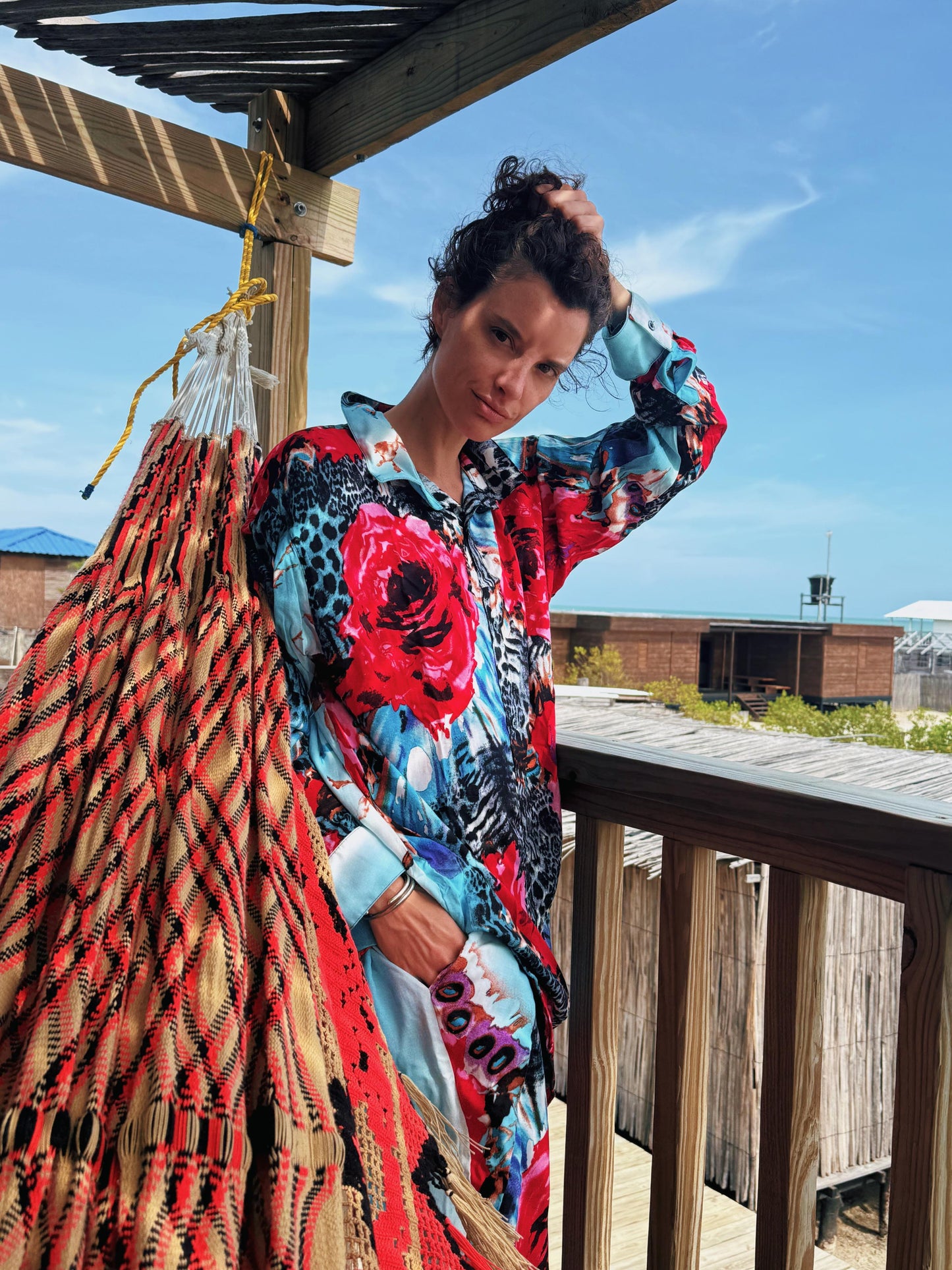 Red Roses Long Sleeve Shirt