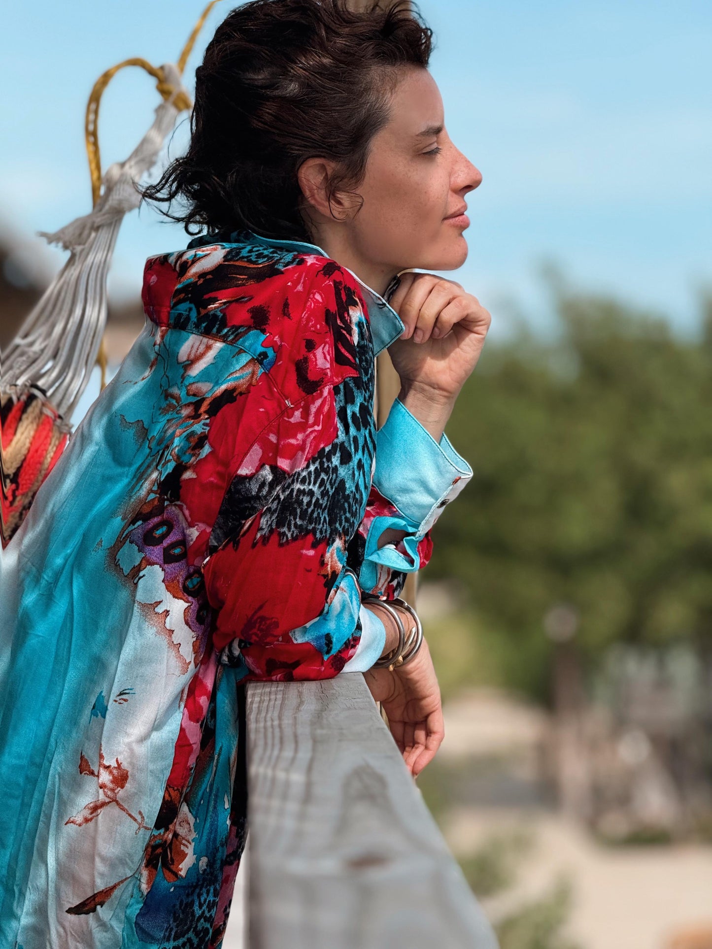 Red Roses Long Sleeve Shirt